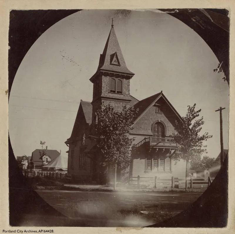 Unidentified church, 1900