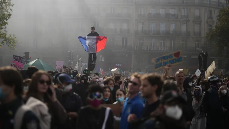 From France to Albania, social unrest is setting Europe's streets ablaze