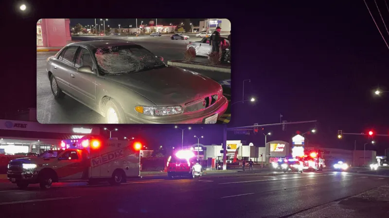 Driver arrested for hit-and-run, accused of striking pedestrian on Longview sidewalk