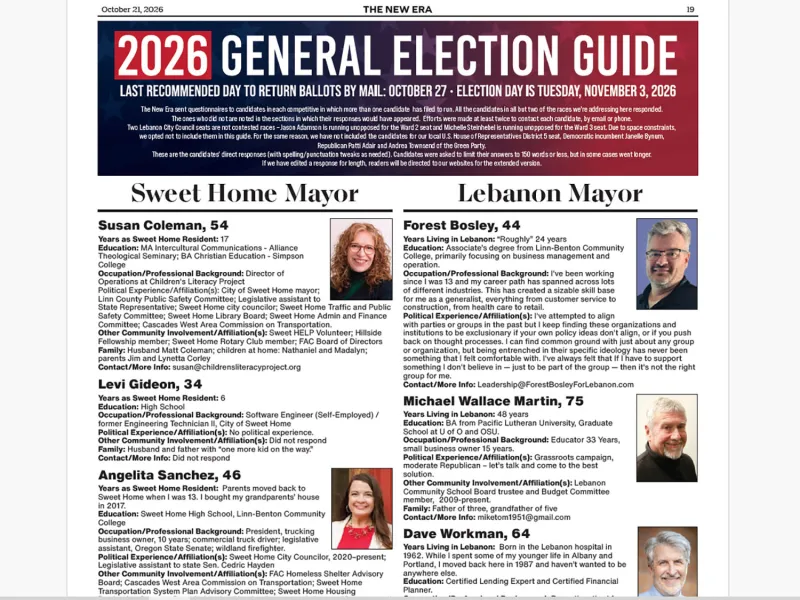 2026 General Election Guide