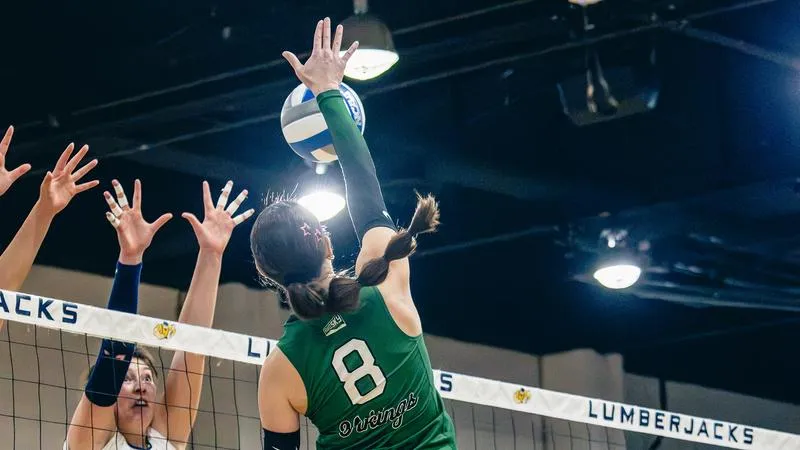 Vikings Defy Odds, Beat Northern Arizona in Five Sets Behind Dominant Showing from Maryn Hall