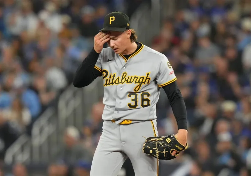 Bubba Chandler strikes out career-high 11 batters, but 3 errors cost Pirates in loss to Blue Jays