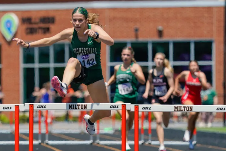 Hughesville's Temple ready to defend her 300h title at states