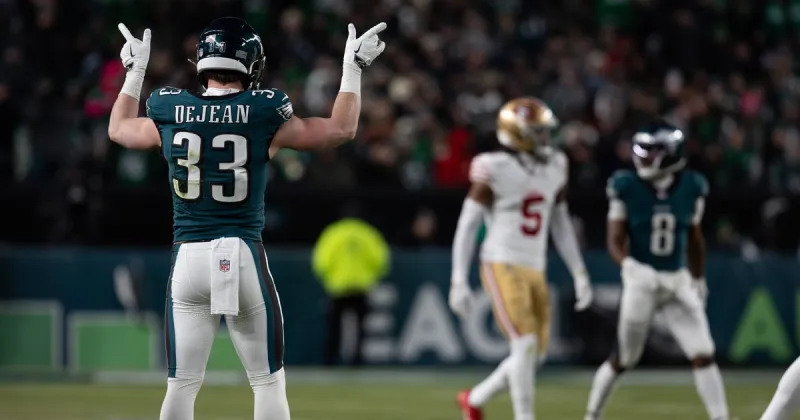 What does Cooper DeJean's situational move to safety mean for the Eagles' secondary?