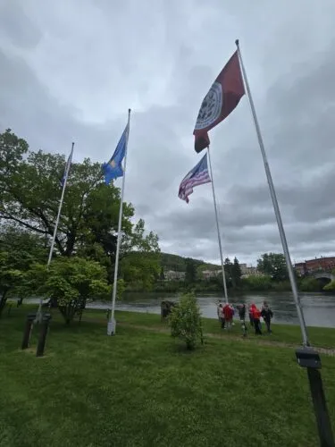 Four Flags Ceremony celebrates history