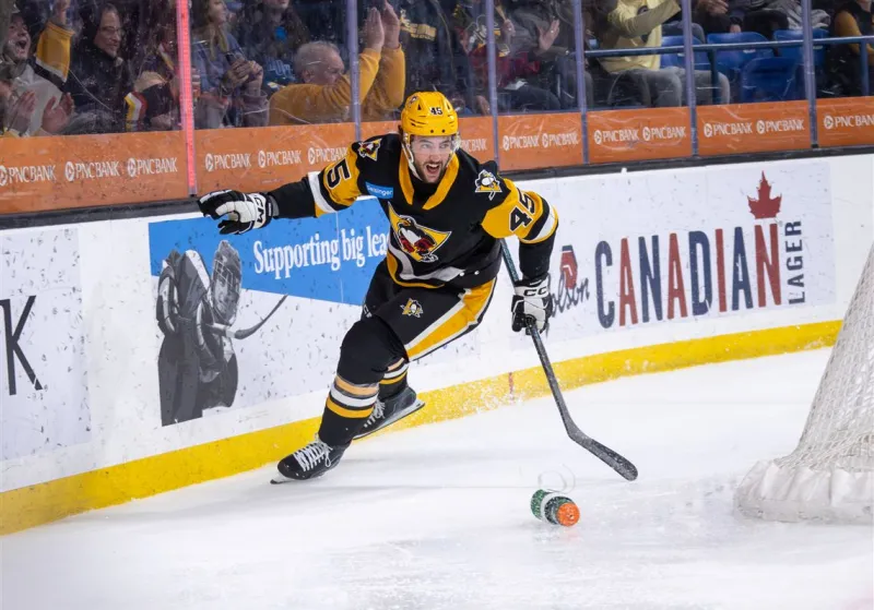 Harrison Brunicke's season was hardly smooth, but the Penguins' prospect may be better off for it