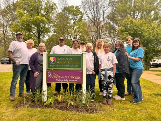 Leek Party proceeds benefit Hospice