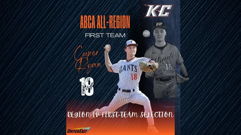 Cooper Ryan Named ABCA/Rawlings NCAA Division III All-Region First Team