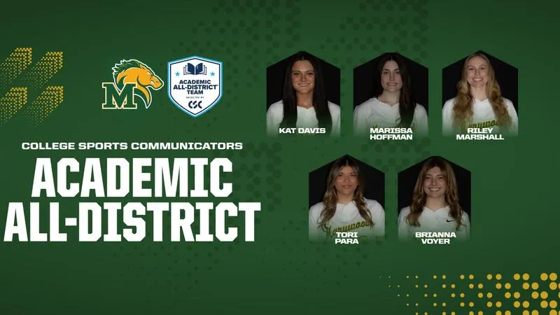 Quintet of Softball Players Land on Academic All-District Team