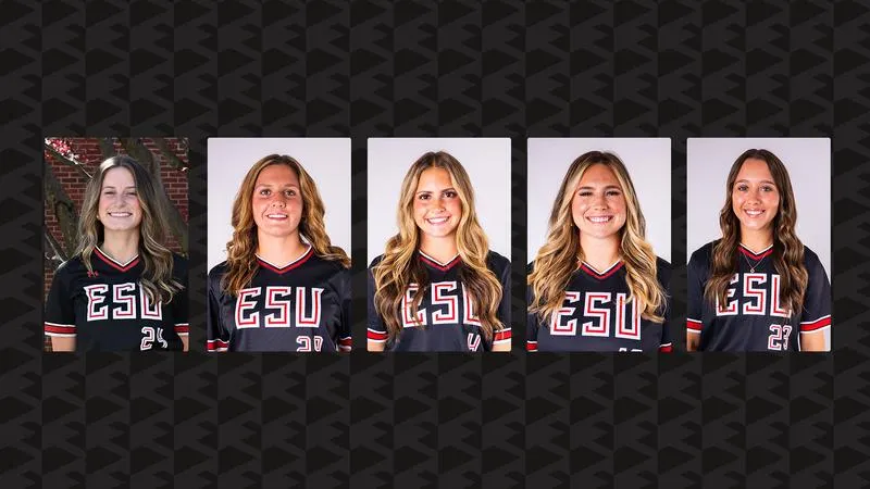 Softball Lands Five on CSC Academic All-District Team