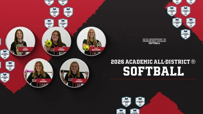 Softball Lands Five on 2026 CSC Academic All-District Team
