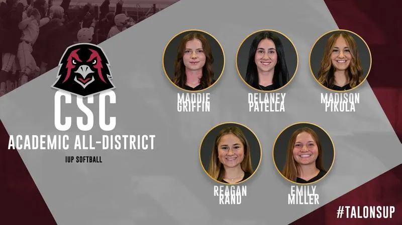 Five Crimson Hawks Earn CSC Academic All-District Honors