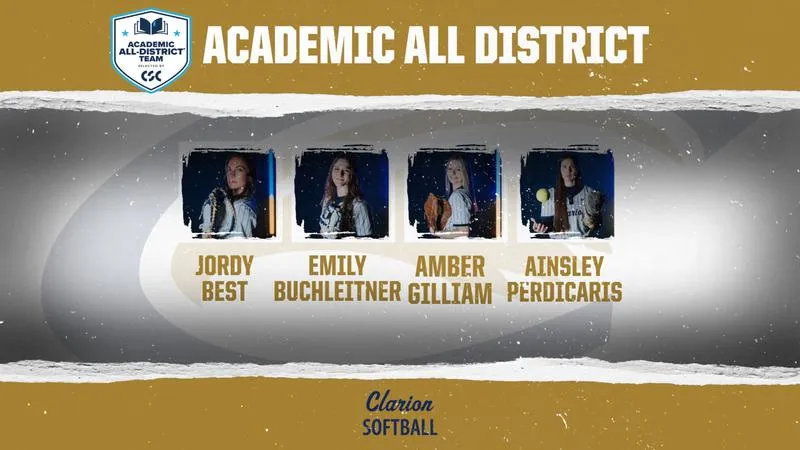 Softball Recognized with CSC Academic All-District