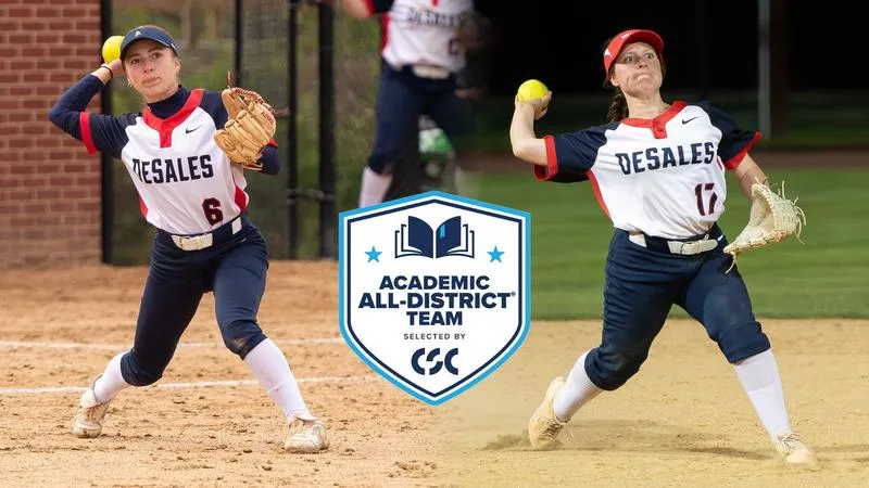Hromin and Benner Named CSC Academic All-District