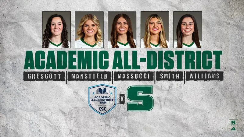 Rock places five on CSC Academic All-District Team