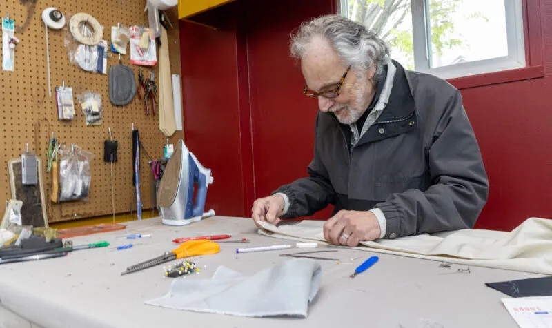 84-year-old's tuxedo business, passions keep him busy