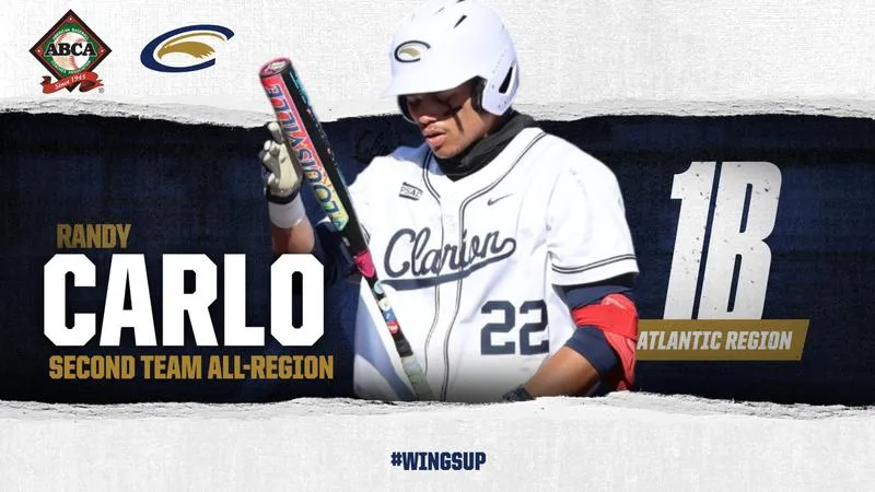 Carlo Finishes All-Region Sweep with ABCA Honors