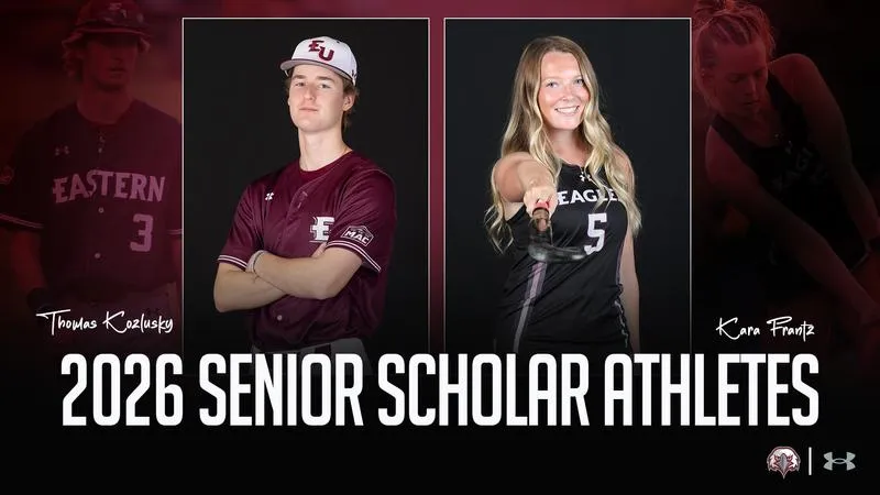 Frantz and Kozlusky Earn Academic Honor