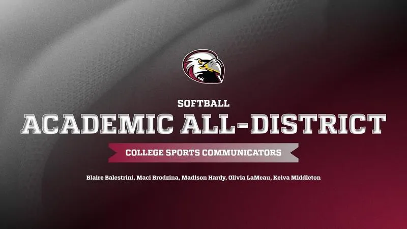 Softball lands five on 2026 CSC Academic All-District Team