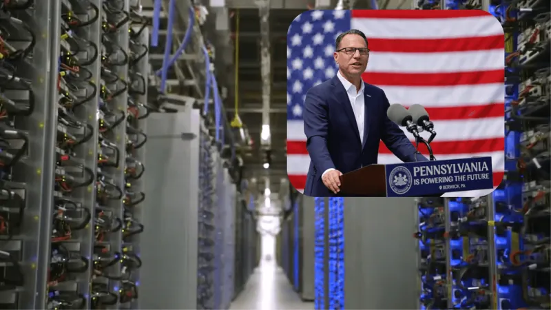 'Setting a higher bar," Gov. Shapiro calls for new regulations for data center developers