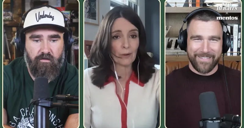Tiny Fey says on 'New Heights' she still occasionally falls into her Delco accent