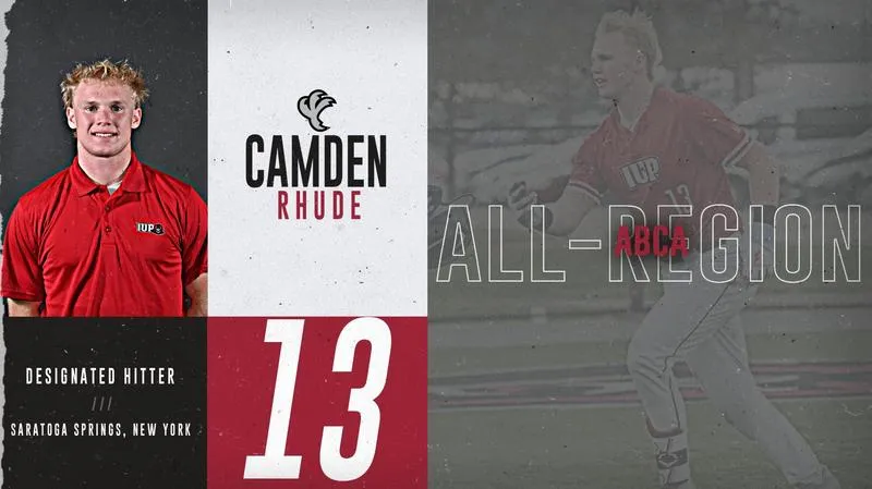 Rhude Earns ABCA First Team All-Region Honors After Breakout Season