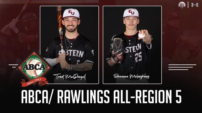 Two Named to ABCA/Rawlings All-Region Five Team