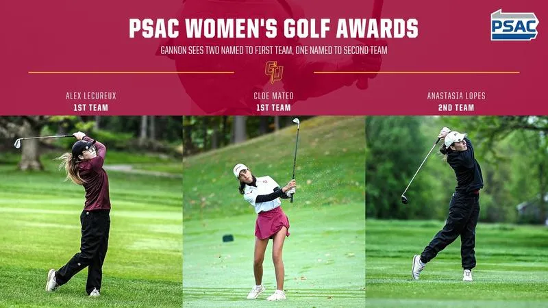 LeCureux, Mateo, Lopes Named to PSAC All-Conference Teams