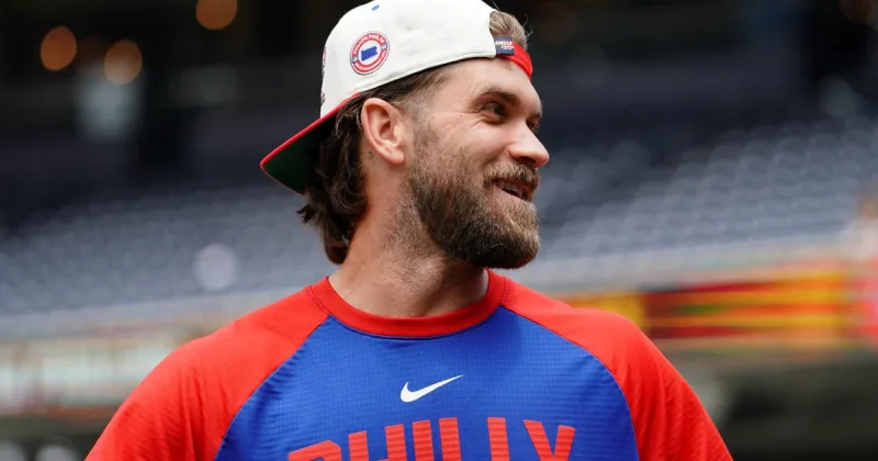 Bryce Harper bristles at blowback from toothbrushing technique. Just a squeeze, from tube to tongue