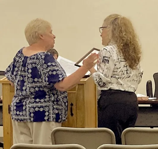 District awards employees