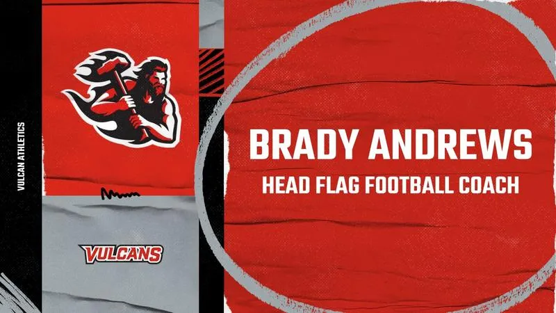 Andrews hired as head flag football coach