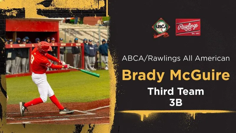 McGuire Named ABCA/Rawlings All American