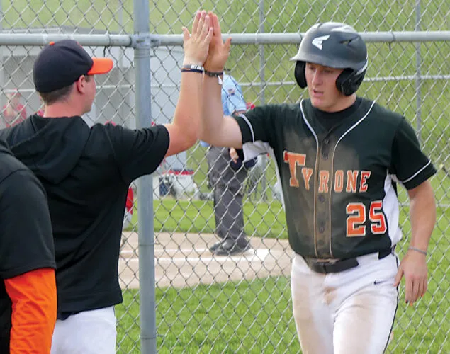 Tyrone Golden Eagles baseball team takes first step