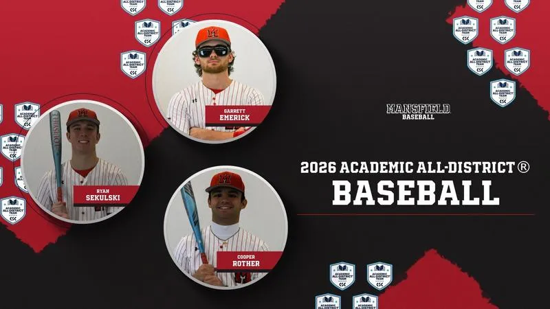 Three Mounties Named to CSC Academic All-District Baseball Team