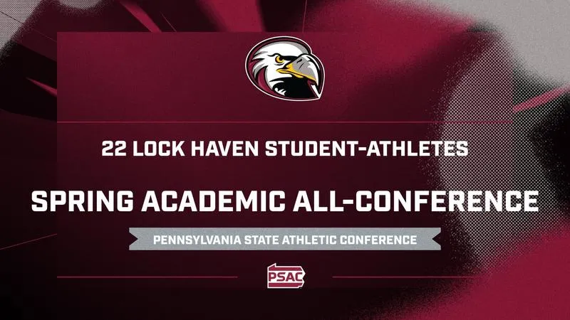 Lock Haven lands 22 student-athletes on Spring PSAC Academic All-Conference Awards list