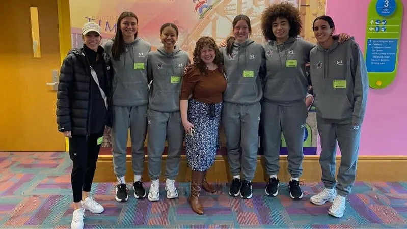 RMU Women's Basketball Makes an Impact Beyond the Court