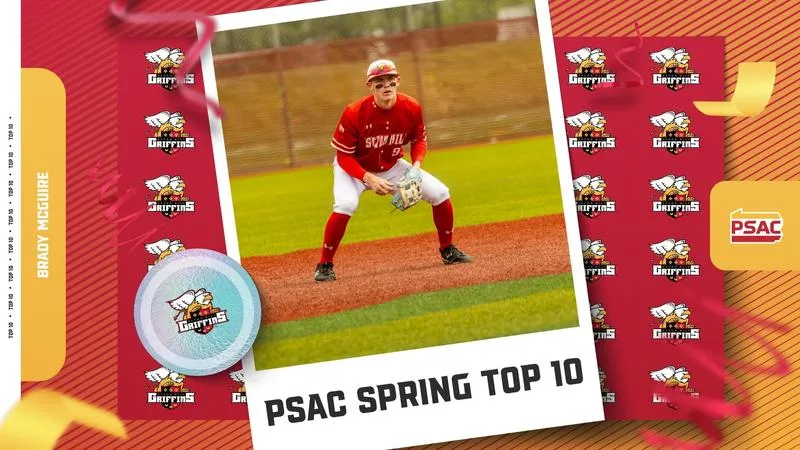Brady McGuire Earns PSAC Spring Top 10 Award