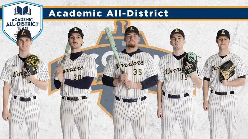 Five Warriors earn CSC Academic All-District Honors