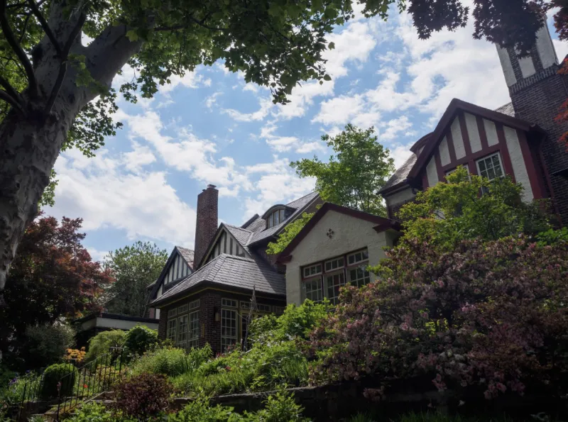 A perfect afternoon in West Philly's Garden Court: Canopies, curiosities and creativity