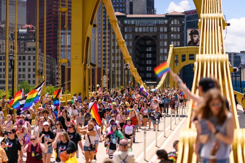 Summer Vacation: Thousands march in Pittsburgh's Pride Parade