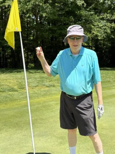 Huber records ace at CVCC