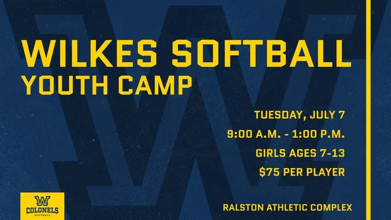 Wilkes Softball Announces July 7th Youth Camp