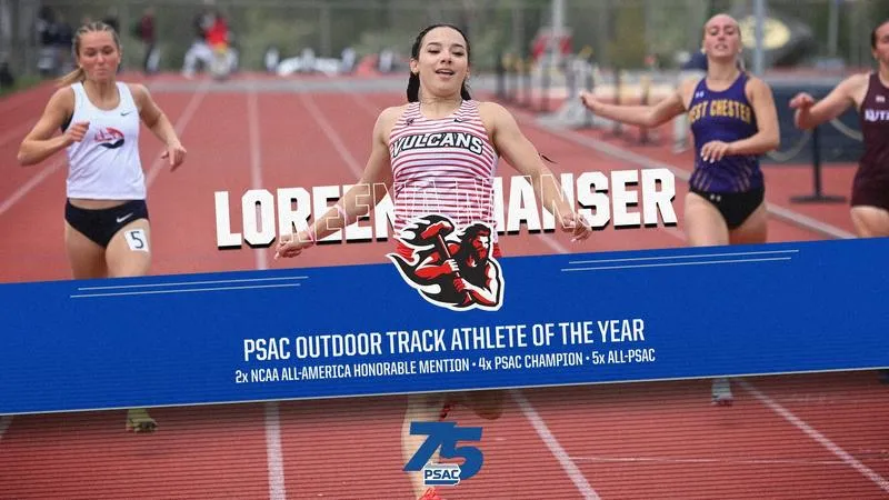 Manser selected Track Athlete of the Year