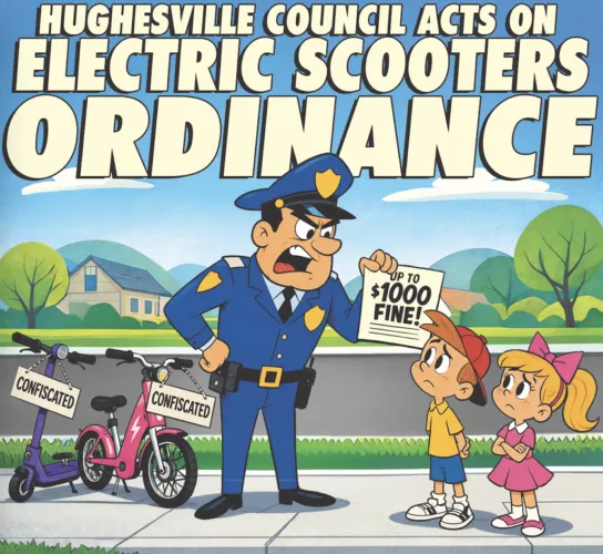 Hughesville council acts on electric scooters ordinance