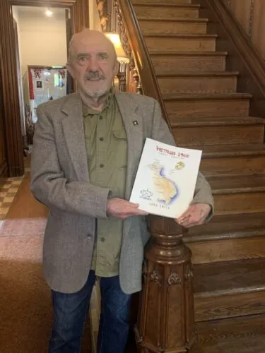 Battlefield to book: Author John Ferry shares his life and stories