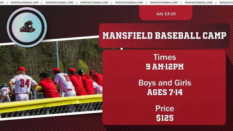 Mansfield to Hold Baseball Camp