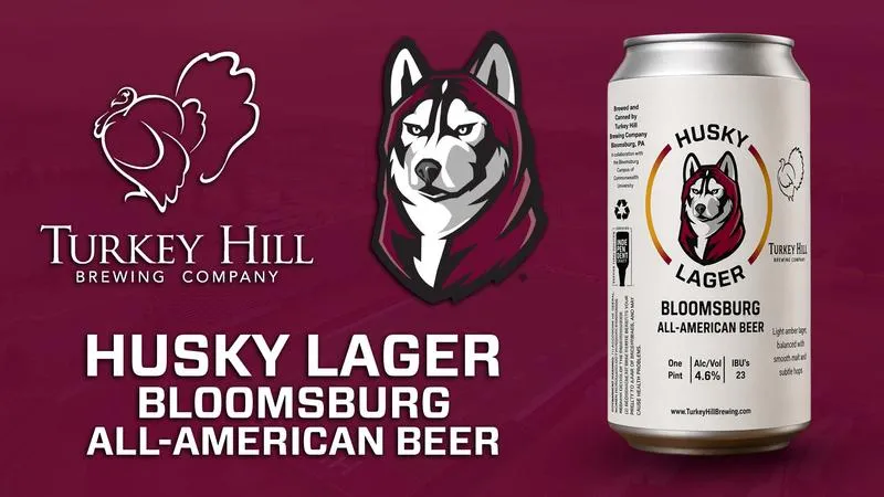 Bloomsburg Athletics and Turkey Hill Brewing Company Announce Official Launch of Husky Lager