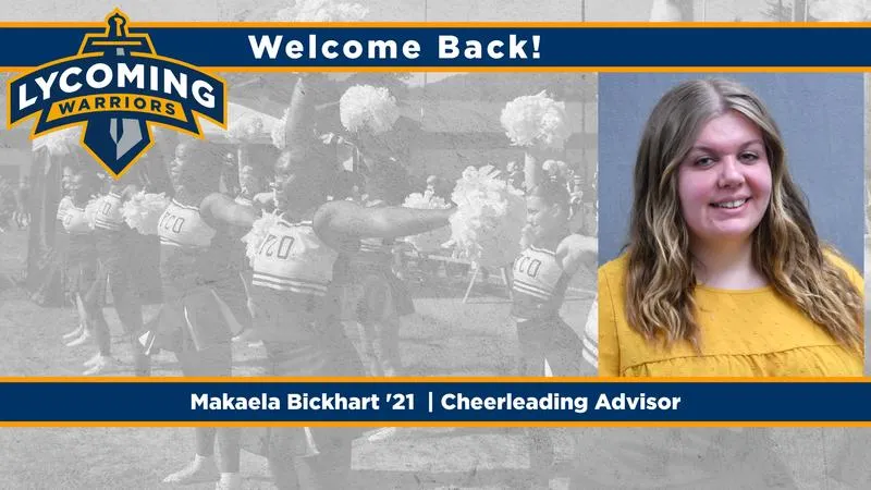 Bickhart set to serve as Lycoming cheerleading advisor