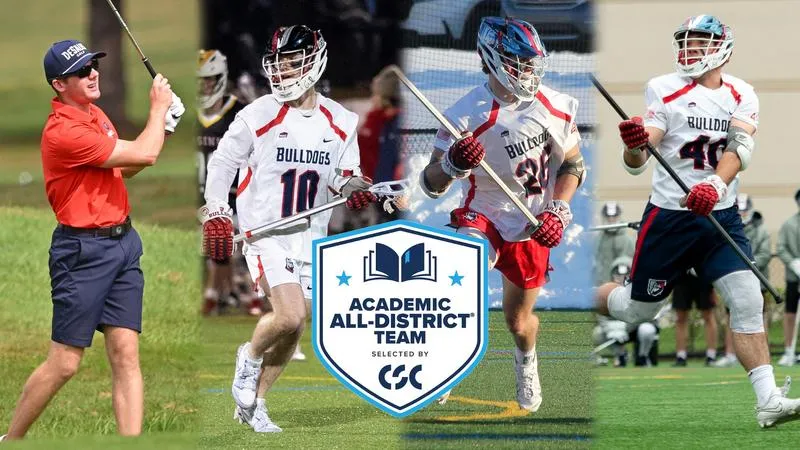 McGinley, Young, Wikert, and Vogel earn CSC Academic All-District Honors