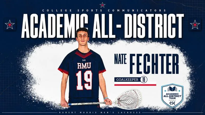 Nate Fechter Selected to CSC Academic All-District Men's At-Large Team